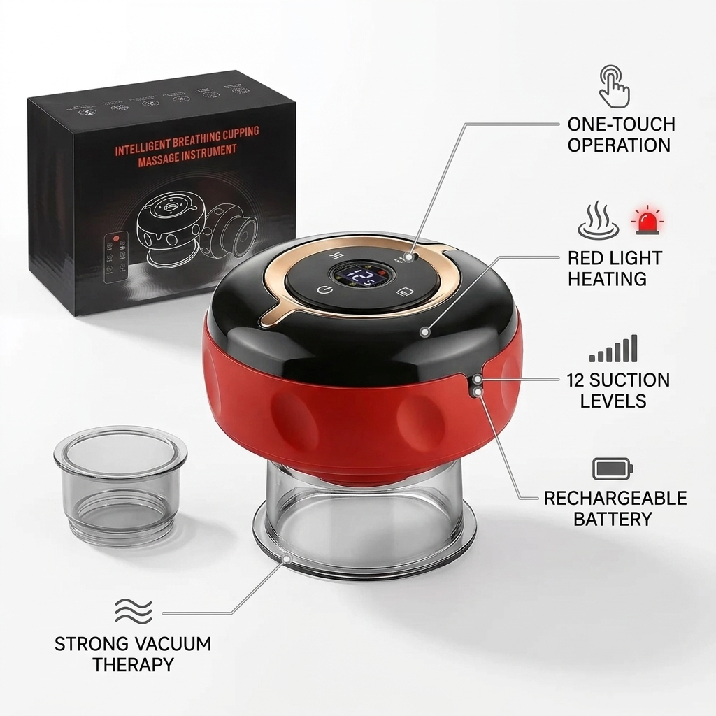 Smart Electric Vacuum Cupping Massager